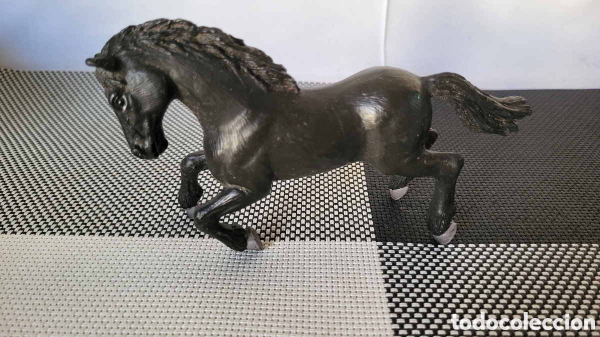 Figuras de goma y PVC: Caballo de colecci&oacute;n Schleich