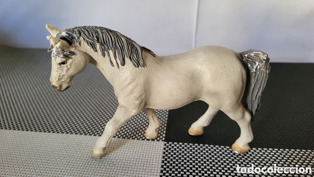 Figuras de goma y PVC: Caballo de colecci&oacute;n Schleich