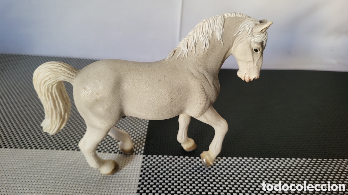 Figuras de goma y PVC: Caballo de colecci&oacute;n Schleich