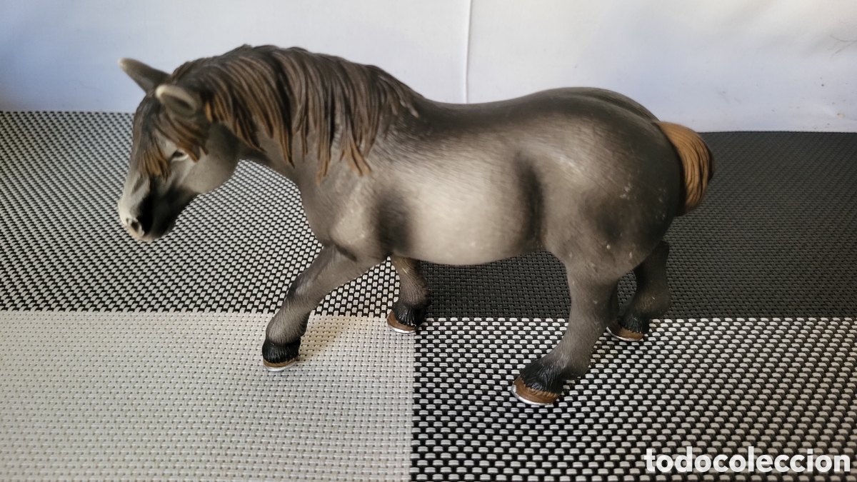 Figuras de goma y PVC: Caballo de colecci&oacute;n Schleich