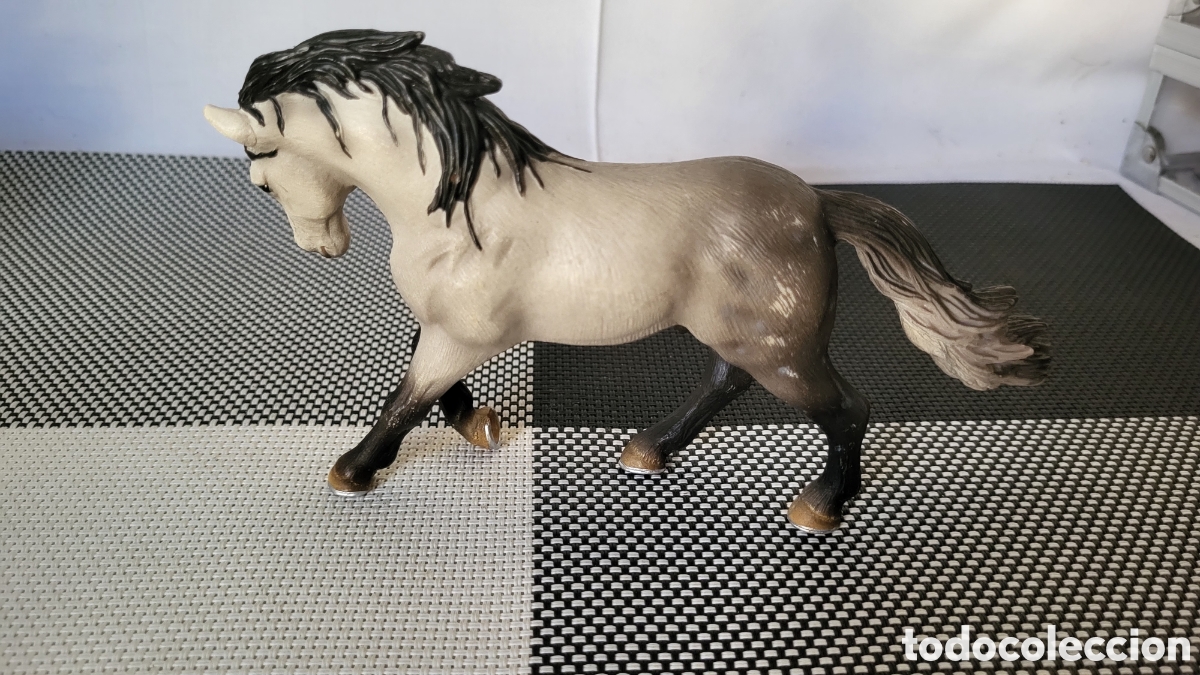 Figuras de goma y PVC: Caballo de colecci&oacute;n Schleich