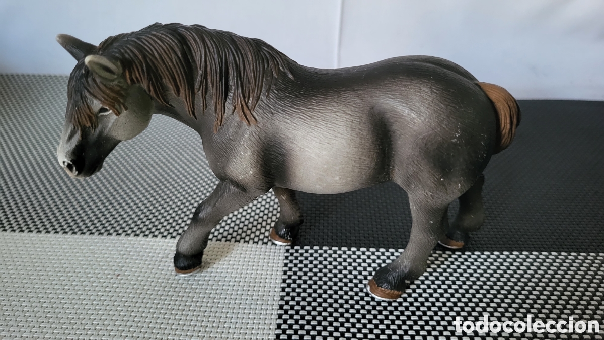 Figuras de goma y PVC: Caballo de colecci&oacute;n Schleich