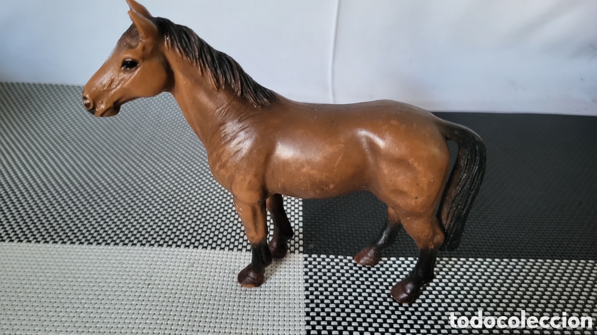 Figuras de goma y PVC: Caballo de colecci&oacute;n Schleich