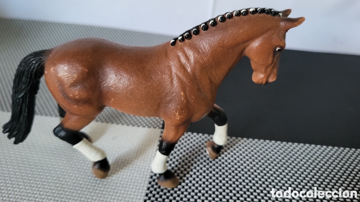 Figuras de goma y PVC: Caballo de colecci&oacute;n Schleich
