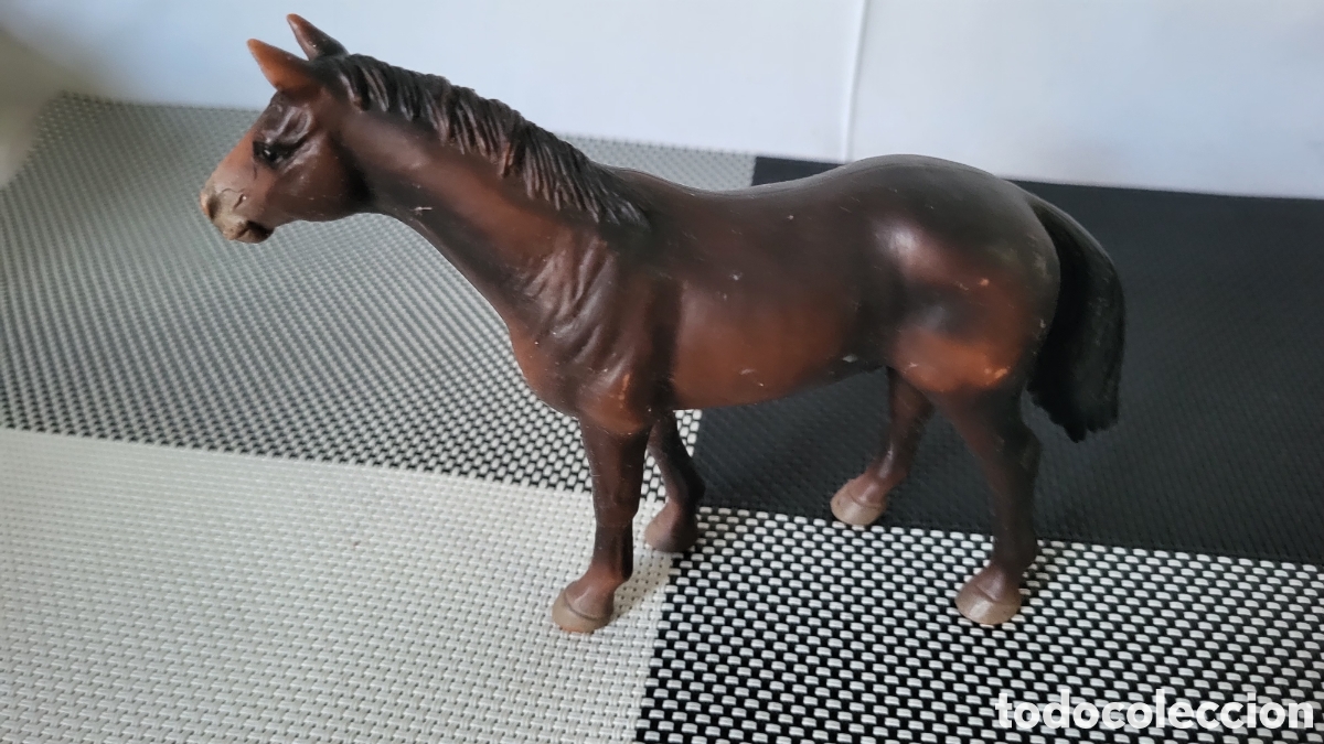 Figuras de goma y PVC: Caballo de colecci&oacute;n Schleich