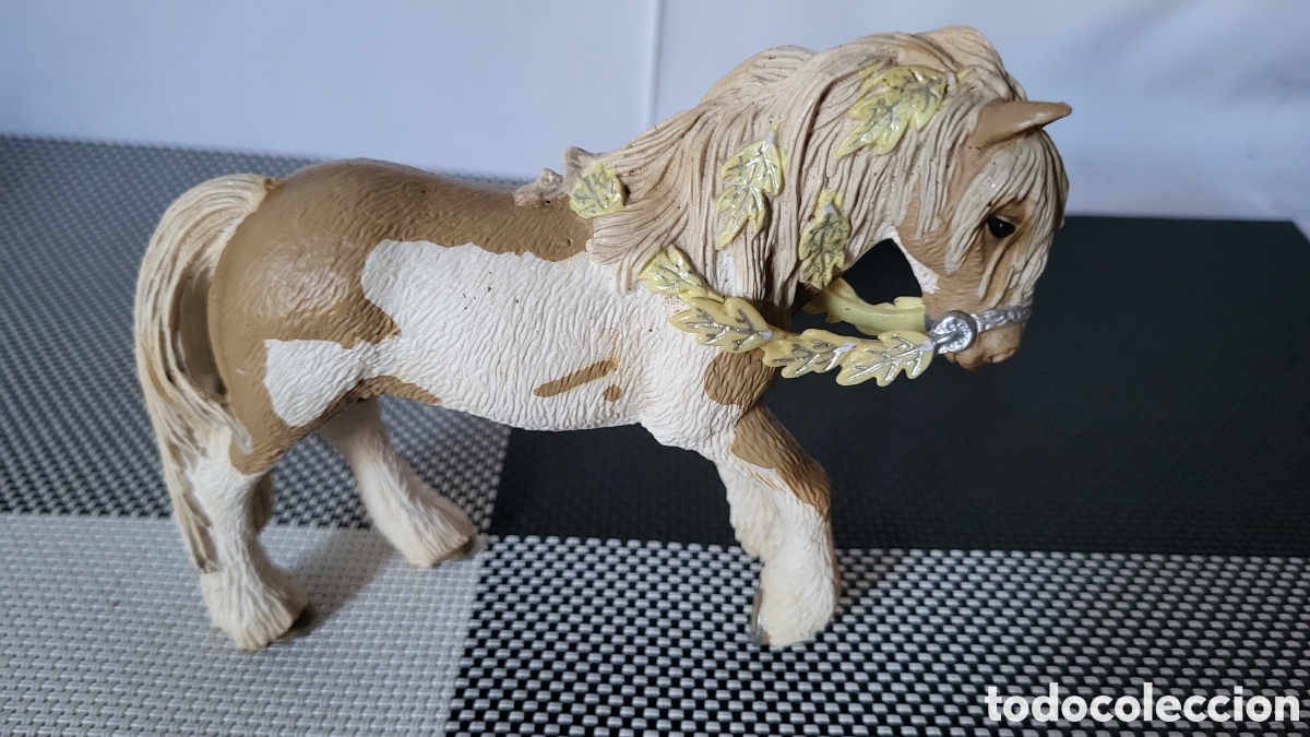 Figuras de goma y PVC: Caballo de colecci&oacute;n Schleich