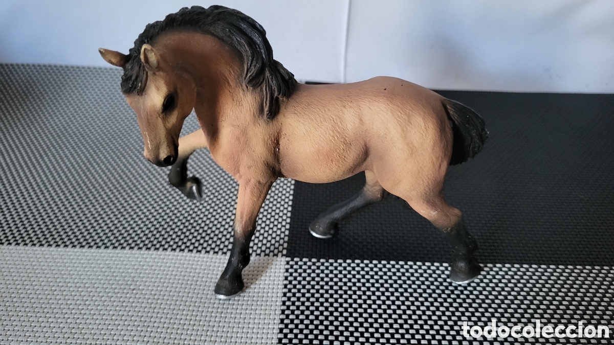 Figuras de goma y PVC: Caballo de colecci&oacute;n Schleich