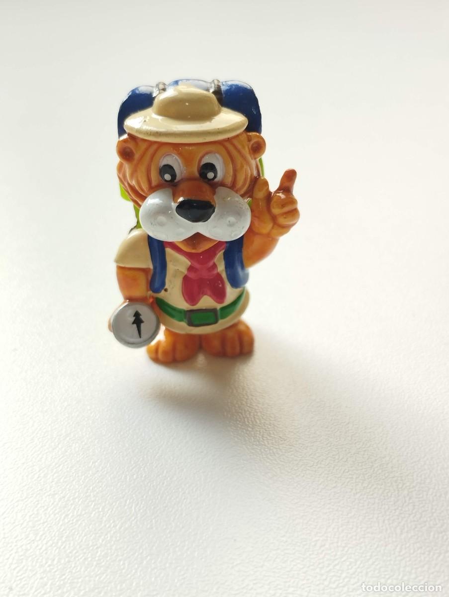 Figuras de goma Kinder: FIGURA COLECCIONABLE FERRERO A&Ntilde;OS 90 - 1993 LEON - E3