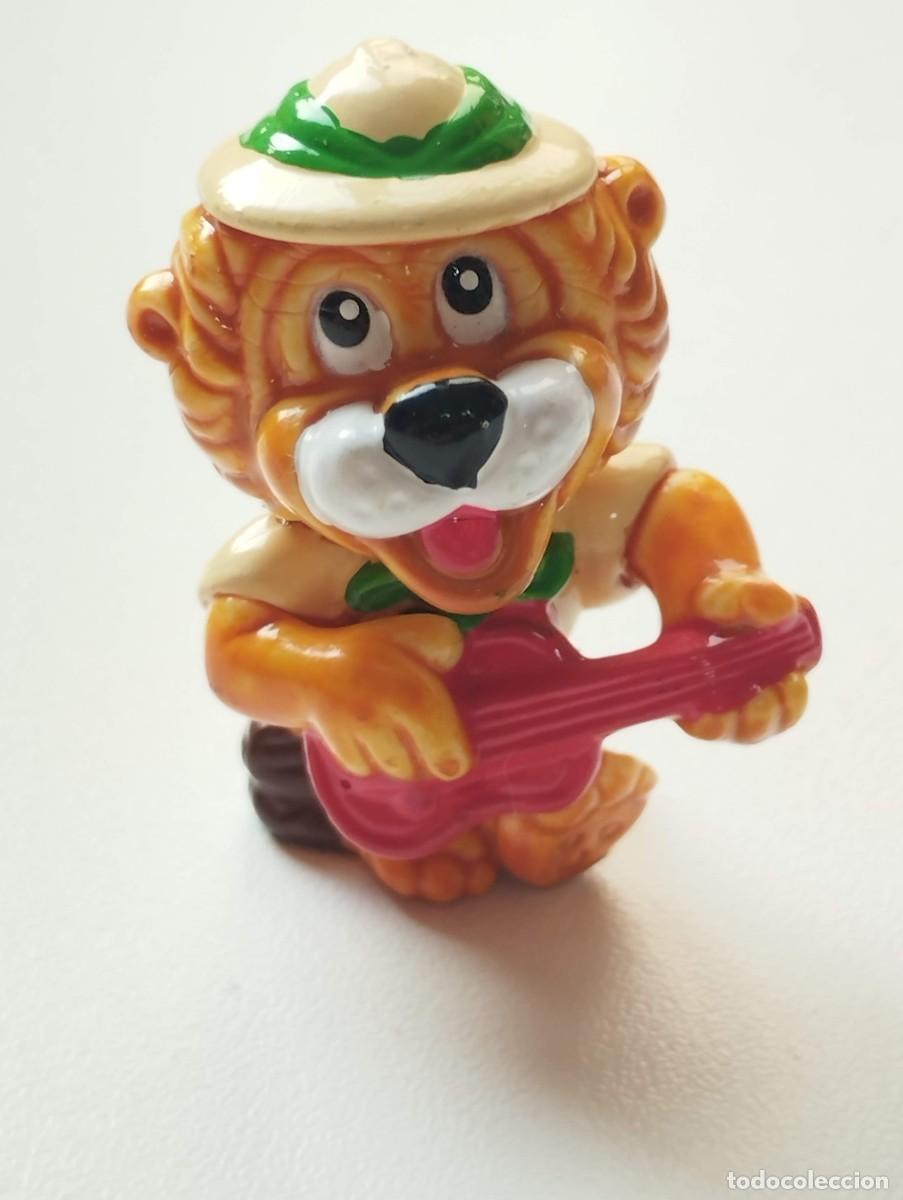 Figuras de goma Kinder: FIGURA COLECCIONABLE FERRERO A&Ntilde;OS 90 - 1993 LEON - G3
