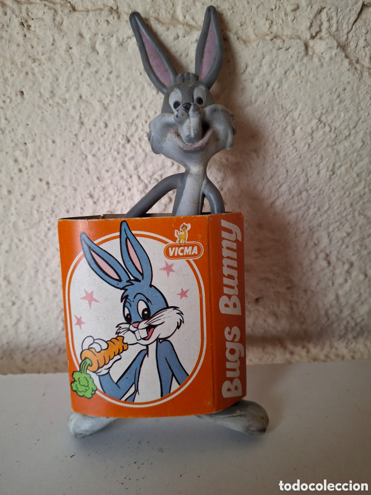 Rubber and PVC Figures: BUGS BUNNY EN GOMA DE VIGMA