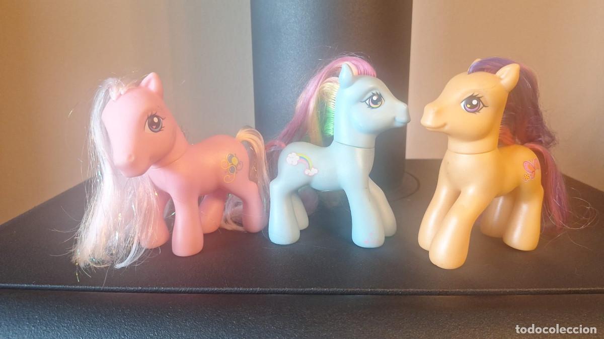 Figuras de goma y PVC: Lote 3 Mi Peque&ntilde;o Pony