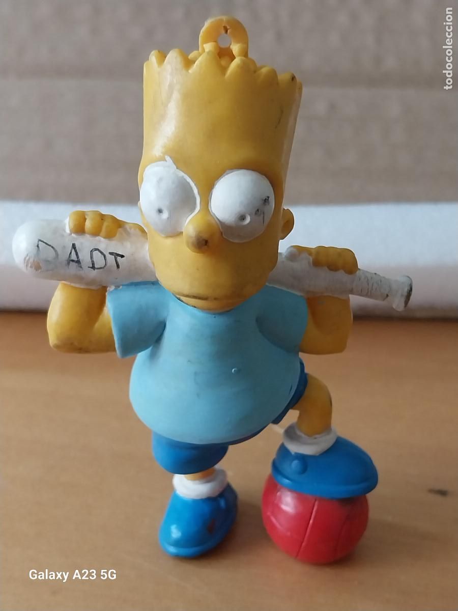 Figuras de goma y PVC: SIMPSON BART MATT GROENING GOMA FIGURA 8.5CMS JUGADO