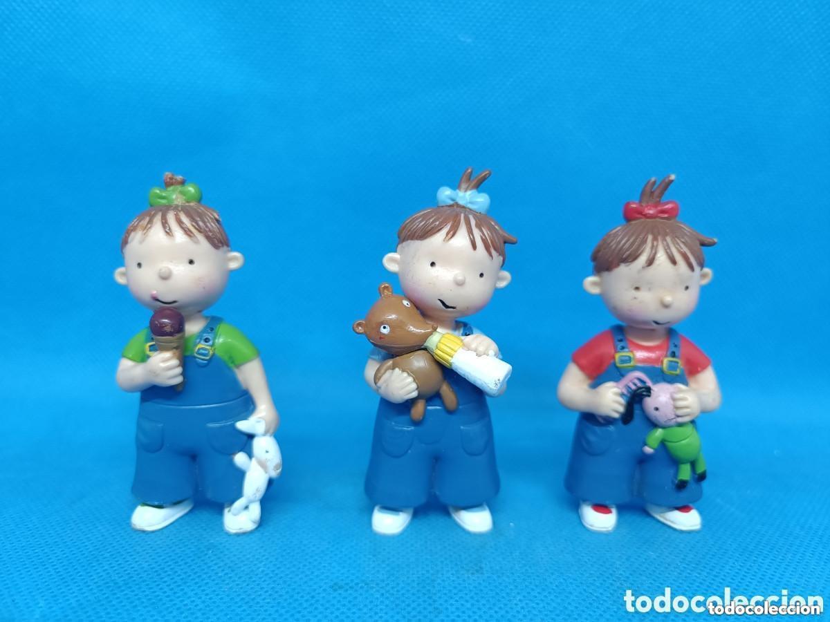 Figuras de goma y PVC: Figuras PVC Las tres Mellizas Bebes Yolanda 2006