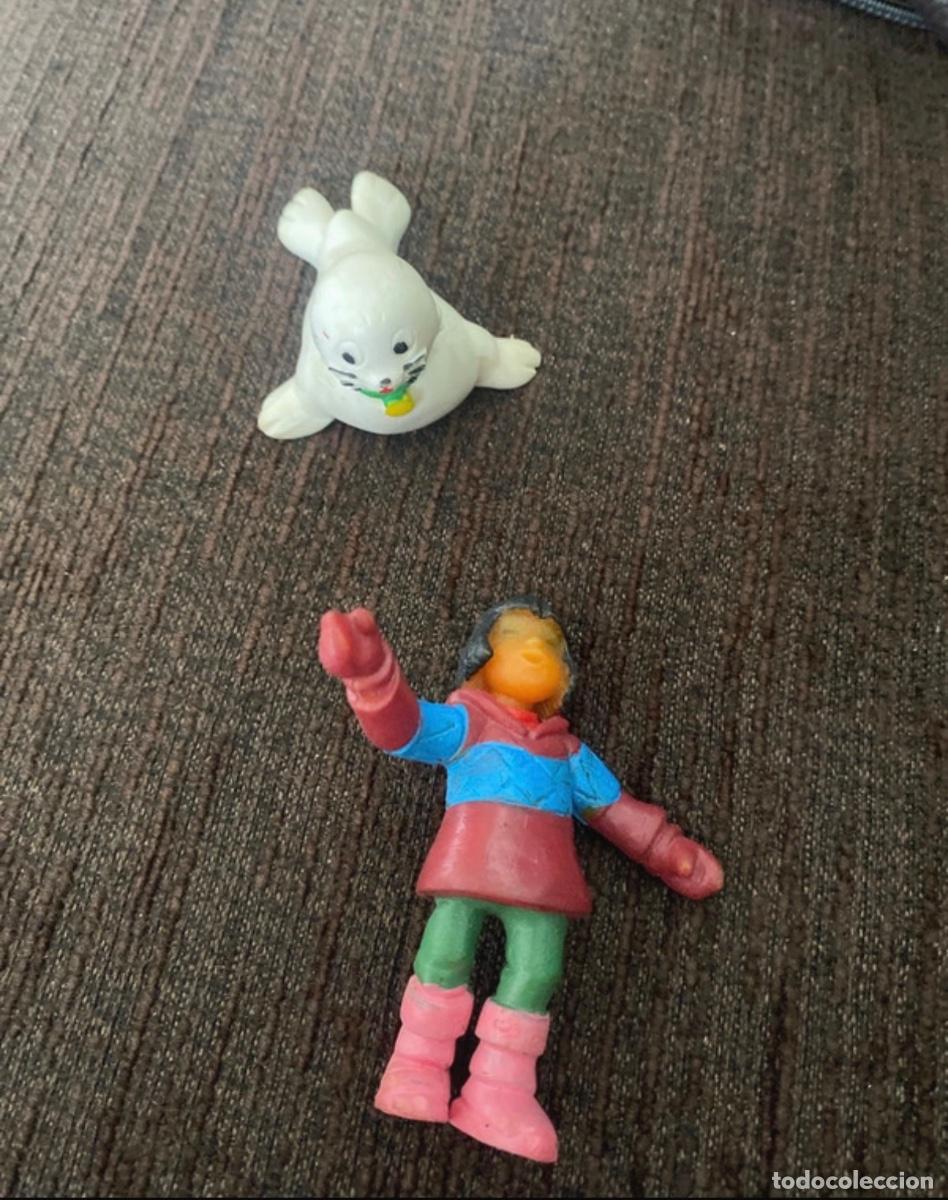 Figuras de goma y PVC: Figuras vintage serie seabert marca yolanda
