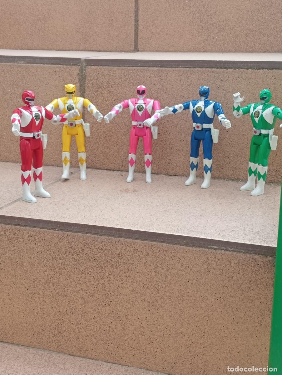 Figuras de goma y PVC: Lote Power Ranger de Bandai 1993