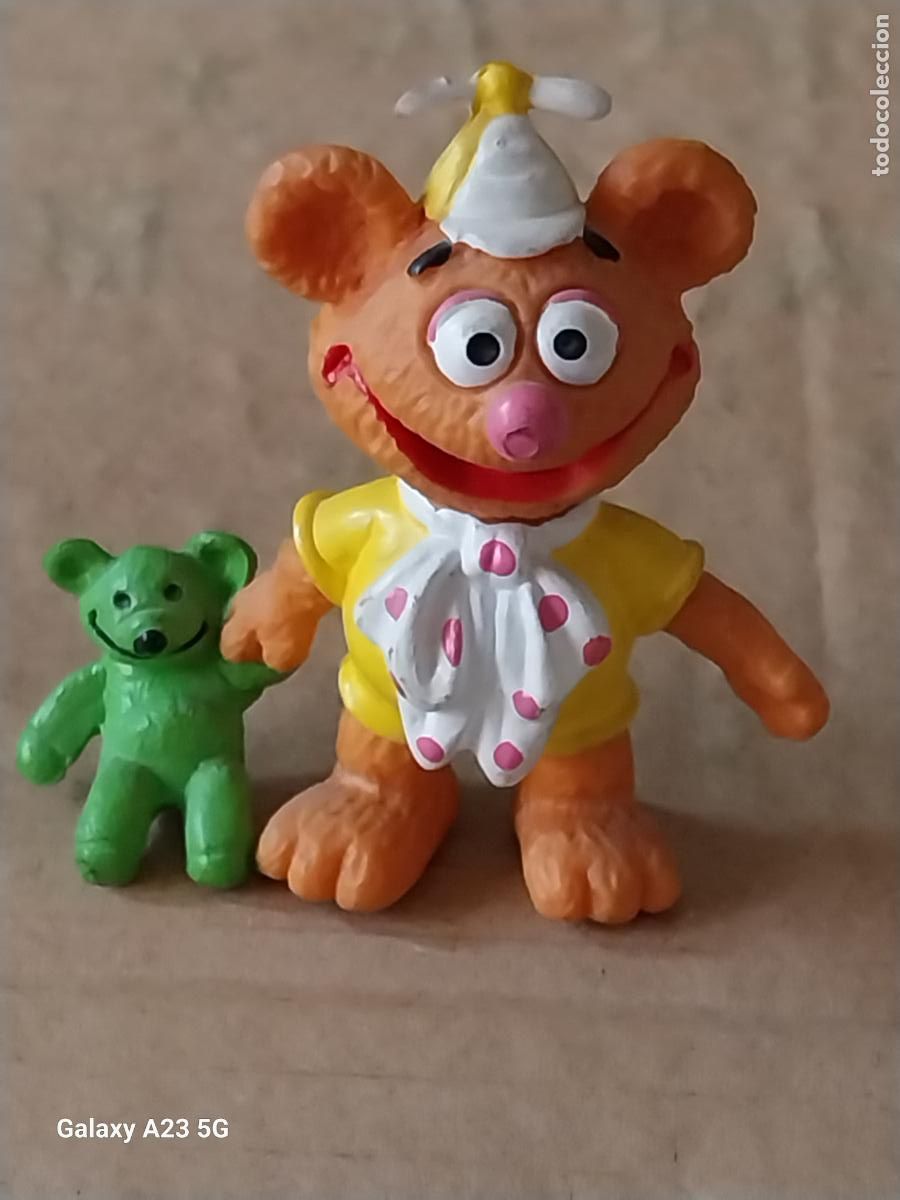 Figuras de goma y PVC: RANA FOZZY SESAME STREET PEQUE&Ntilde;ECOS BABIES FIGURA GOMA 5CMS ALTO COMICS SPAIN 86