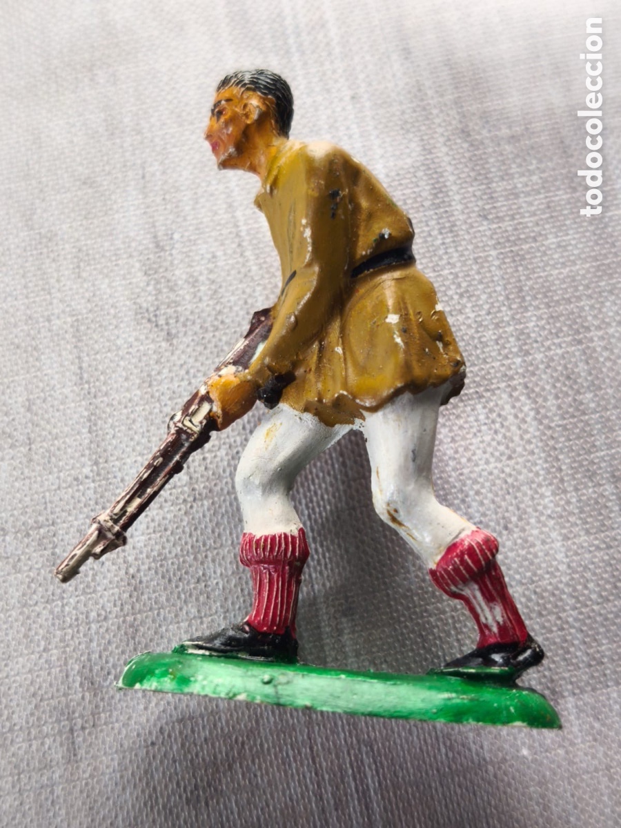 Figuras de goma y PVC: Figura Cazador Safari Pech Hermanos (A&ntilde;os 50/60)