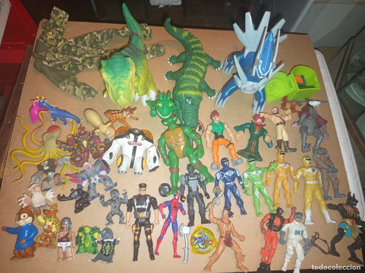 Figuras de goma y PVC: Lote colecci&oacute;n entra todo lo que se ve en las fotograf&iacute;as