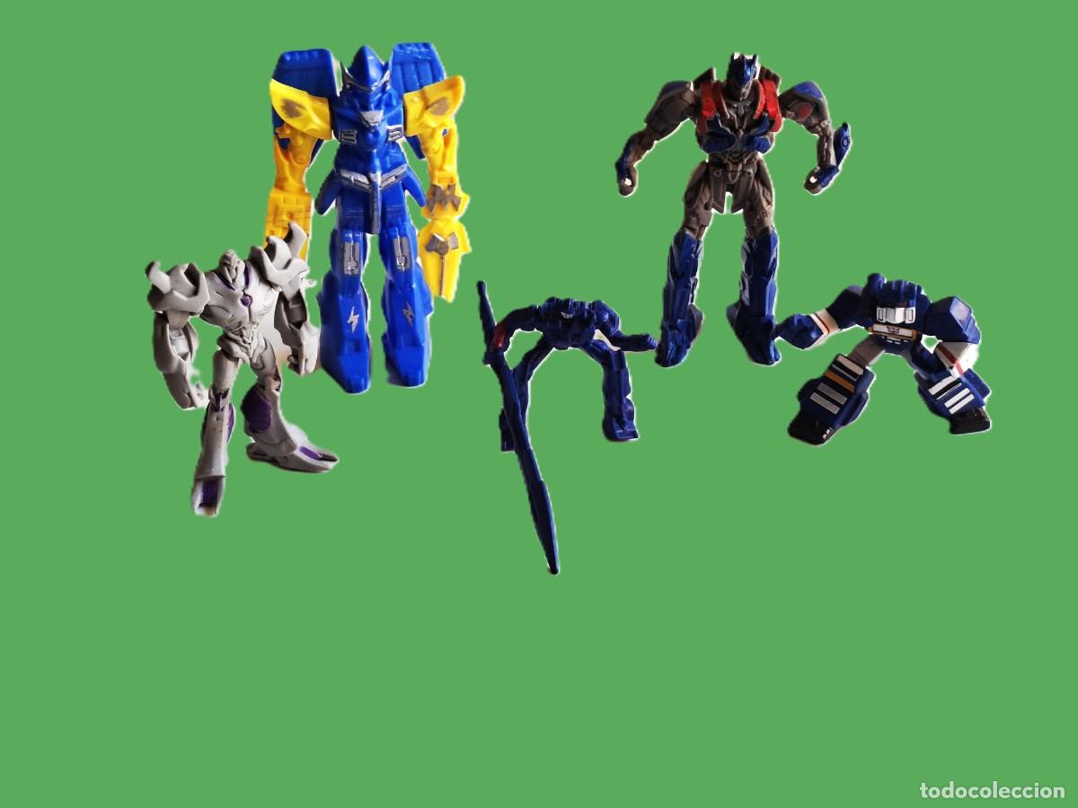 Figuras de goma y PVC: LOTE DE FIGURAS TRANFORMERS - OPTIMUS PRIME Y MAS