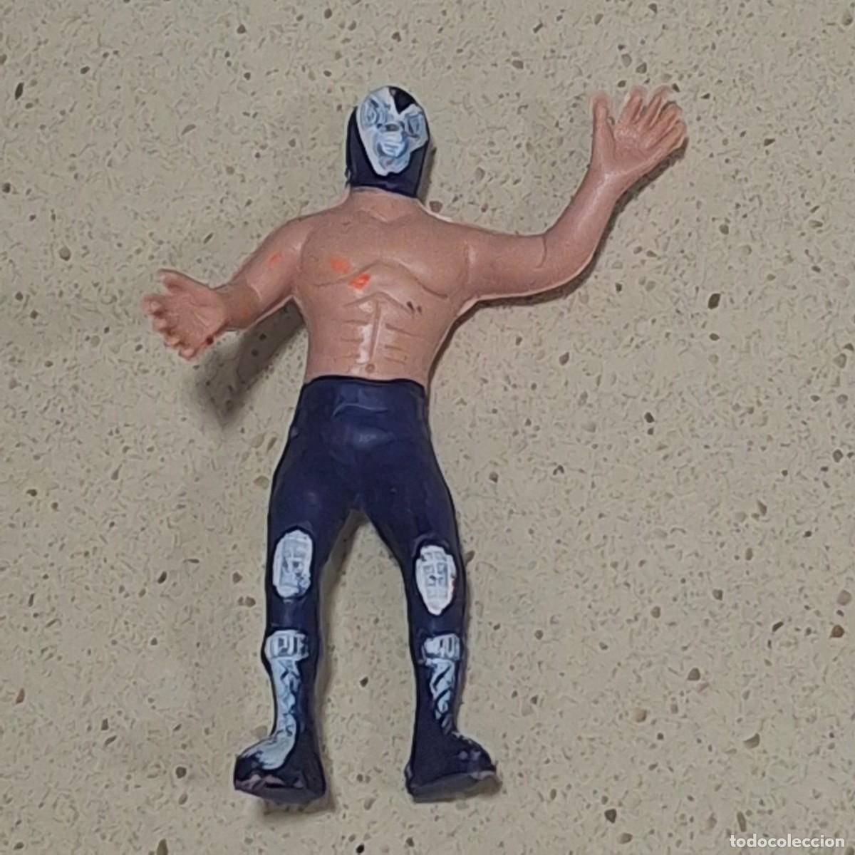 Figuras de goma y PVC: LUCHADOR MEXICANO MEJICANO LUCHA LIBRE TIPO PRESING CACH WWF - FIGURA GOMA PVC BOOTLEG