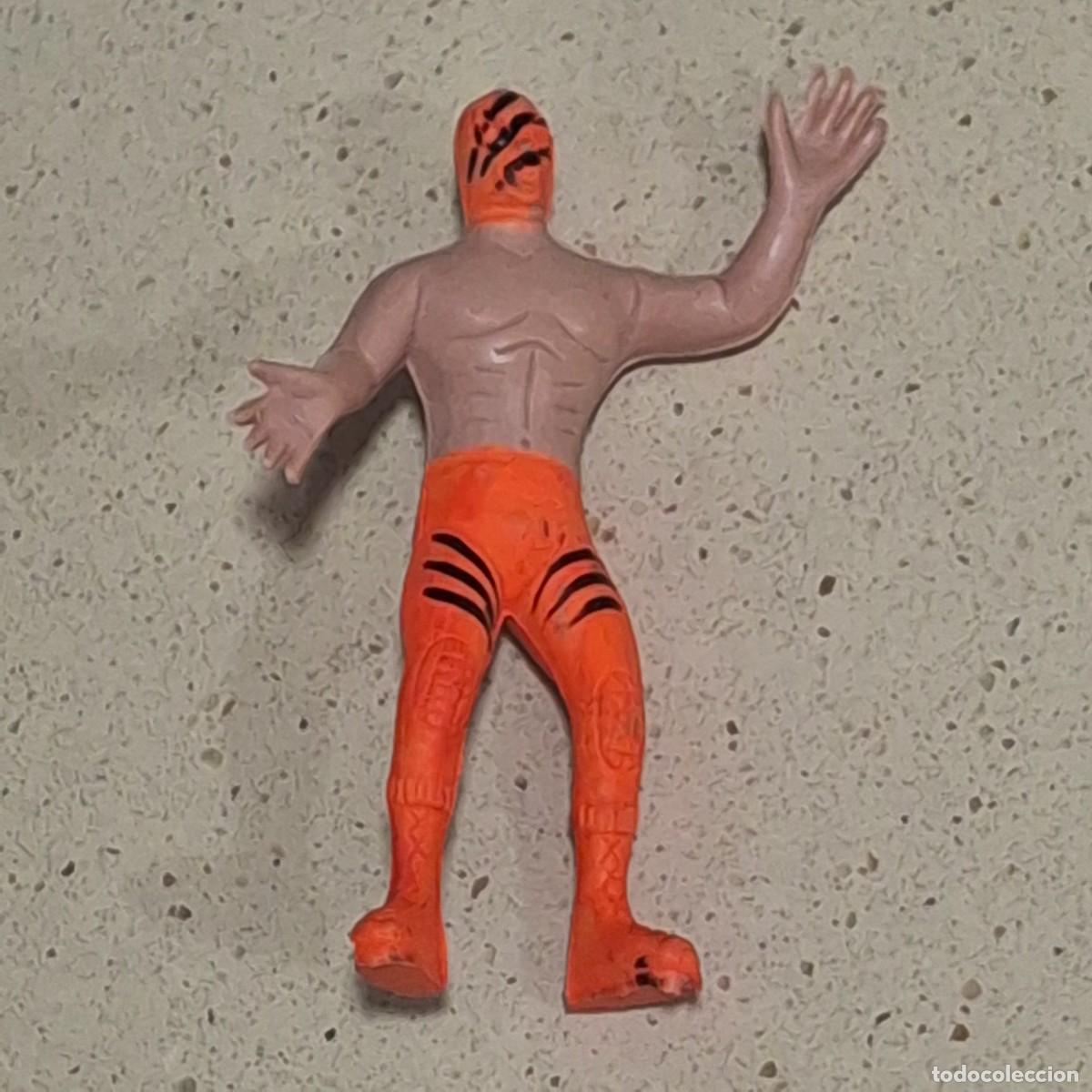 Figuras de goma y PVC: LUCHADOR MEXICANO MEJICANO LUCHA LIBRE TIPO PRESING CACH WWF - FIGURA GOMA PVC BOOTLEG