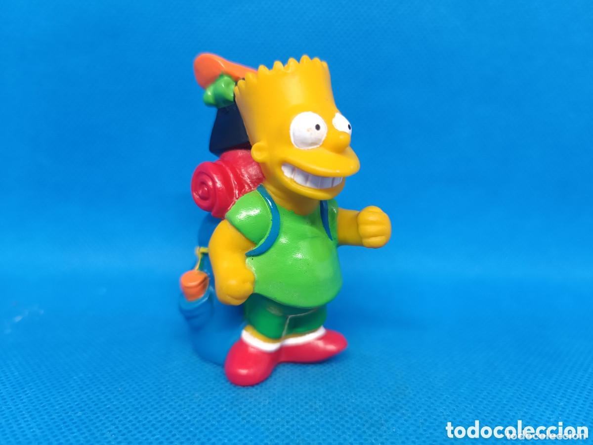 Gummi- und PVC-Figuren: Figura pl&aacute;stico hinchado Bart Simpson 1990 campista