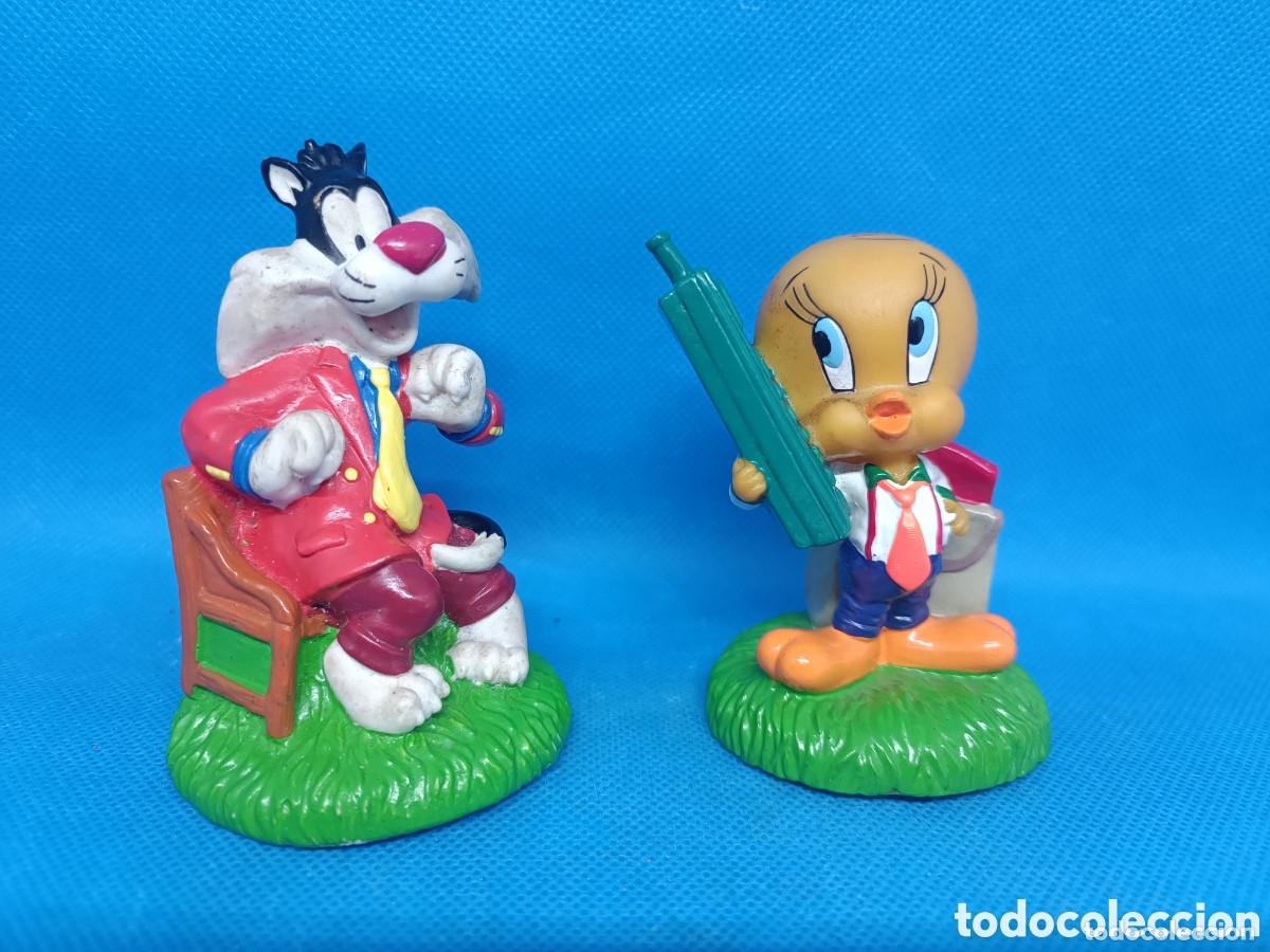 Gummi- und PVC-Figuren: Figuras Pl&aacute;stico Silvestre y Piol&iacute;n Warner Bros Bip Holland
