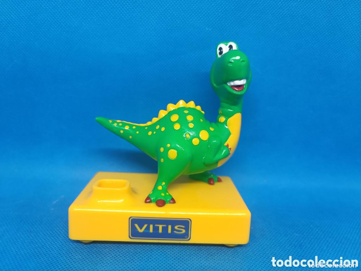 Figuras de goma y PVC: Figura PVC promocional Drag&oacute;n Vitis pedestal sonoro