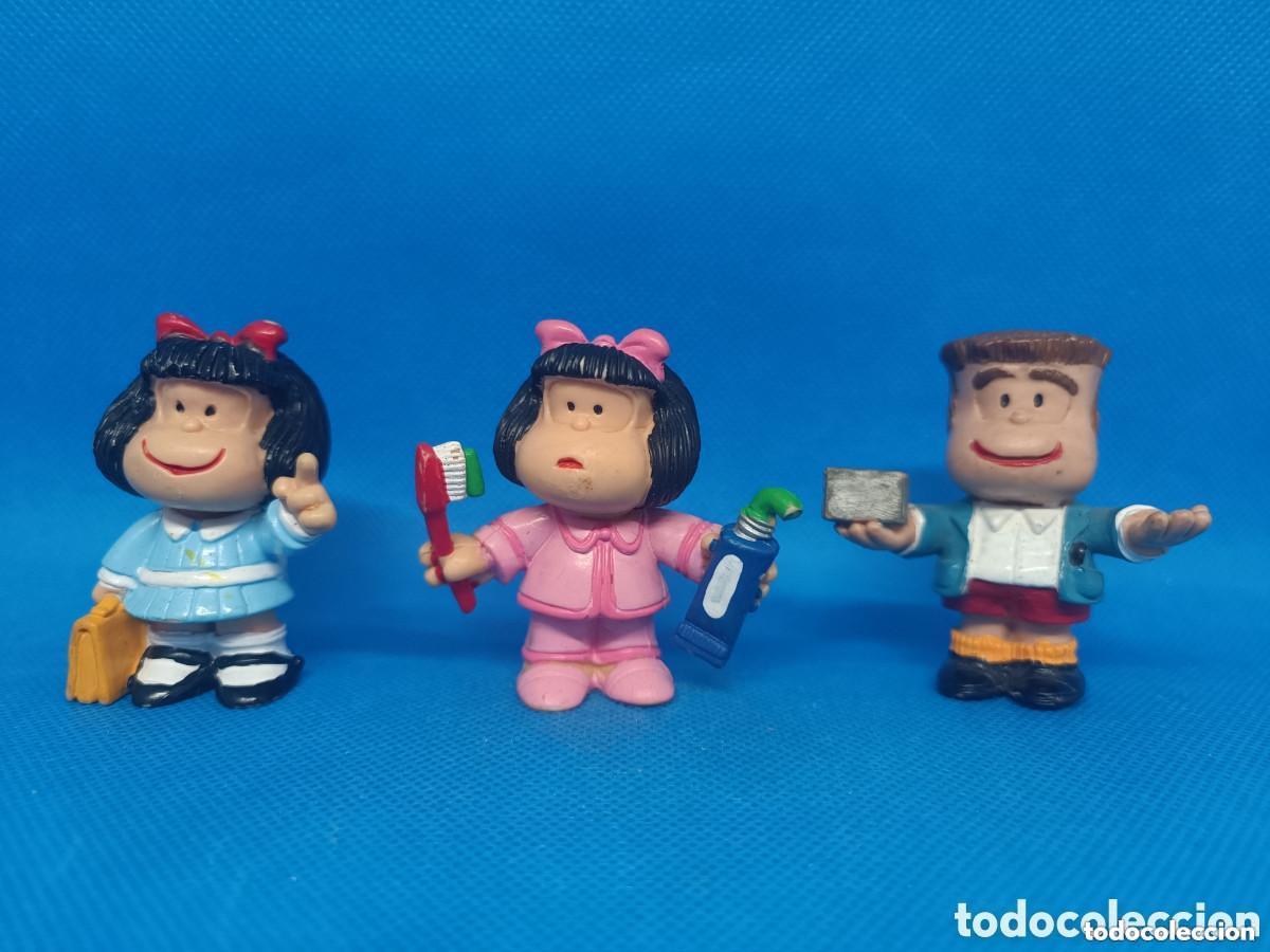 Figuras de Borracha e PVC: Figuras PVC Mafalda y Manolito Quino Lote 1 Comics Spain