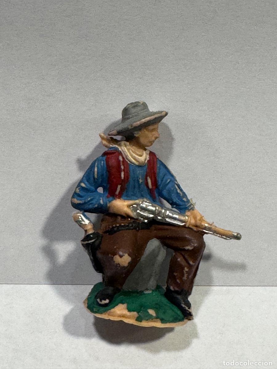 Figuras de goma y PVC: FIGURA VAQUERO REAMSA ORIGINAL DE &Eacute;POCA (G)