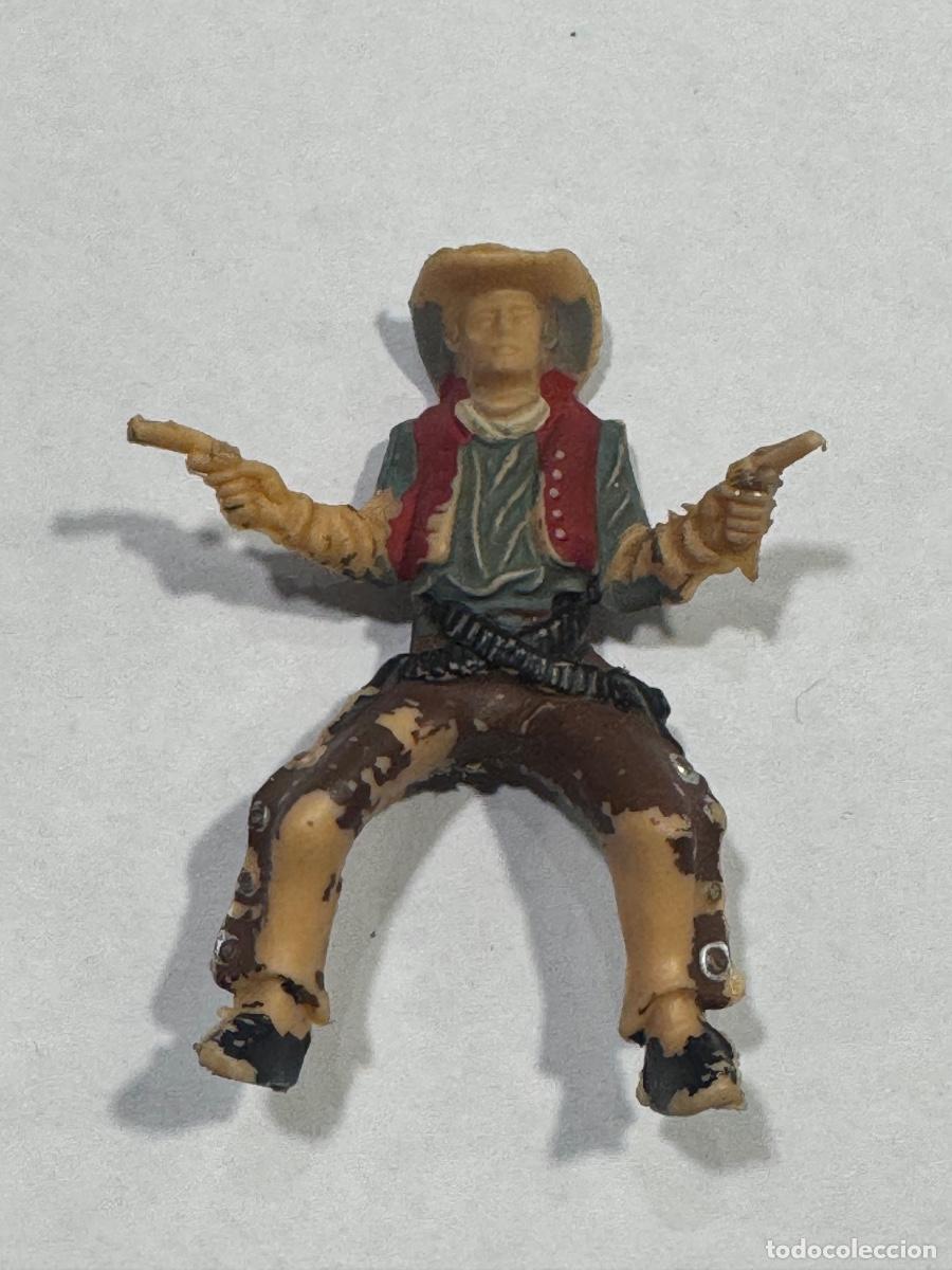 Figuras de goma y PVC: FIGURA VAQUERO OESTE ORIGINAL DE &Eacute;POCA (G)