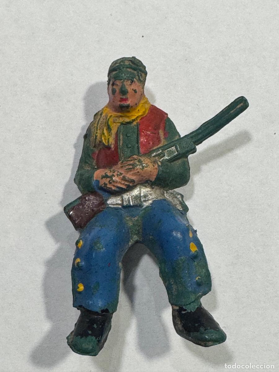 Figuras de goma y PVC: FIGURA VAQUERO OESTE ORIGINAL DE &Eacute;POCA (G)