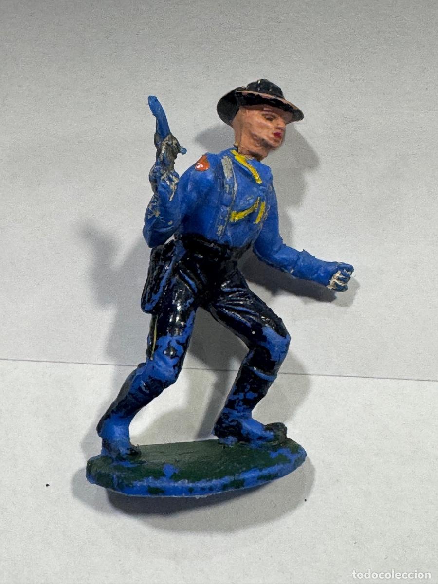 Figuras de goma y PVC: FIGURA S&Eacute;PTIMO CABALLER&Iacute;A ORIGINAL DE &Eacute;POCA (G)