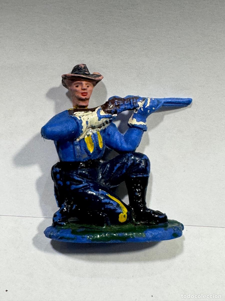 Figuras de goma y PVC: FIGURA S&Eacute;PTIMO CABALLER&Iacute;A ORIGINAL DE &Eacute;POCA (G)