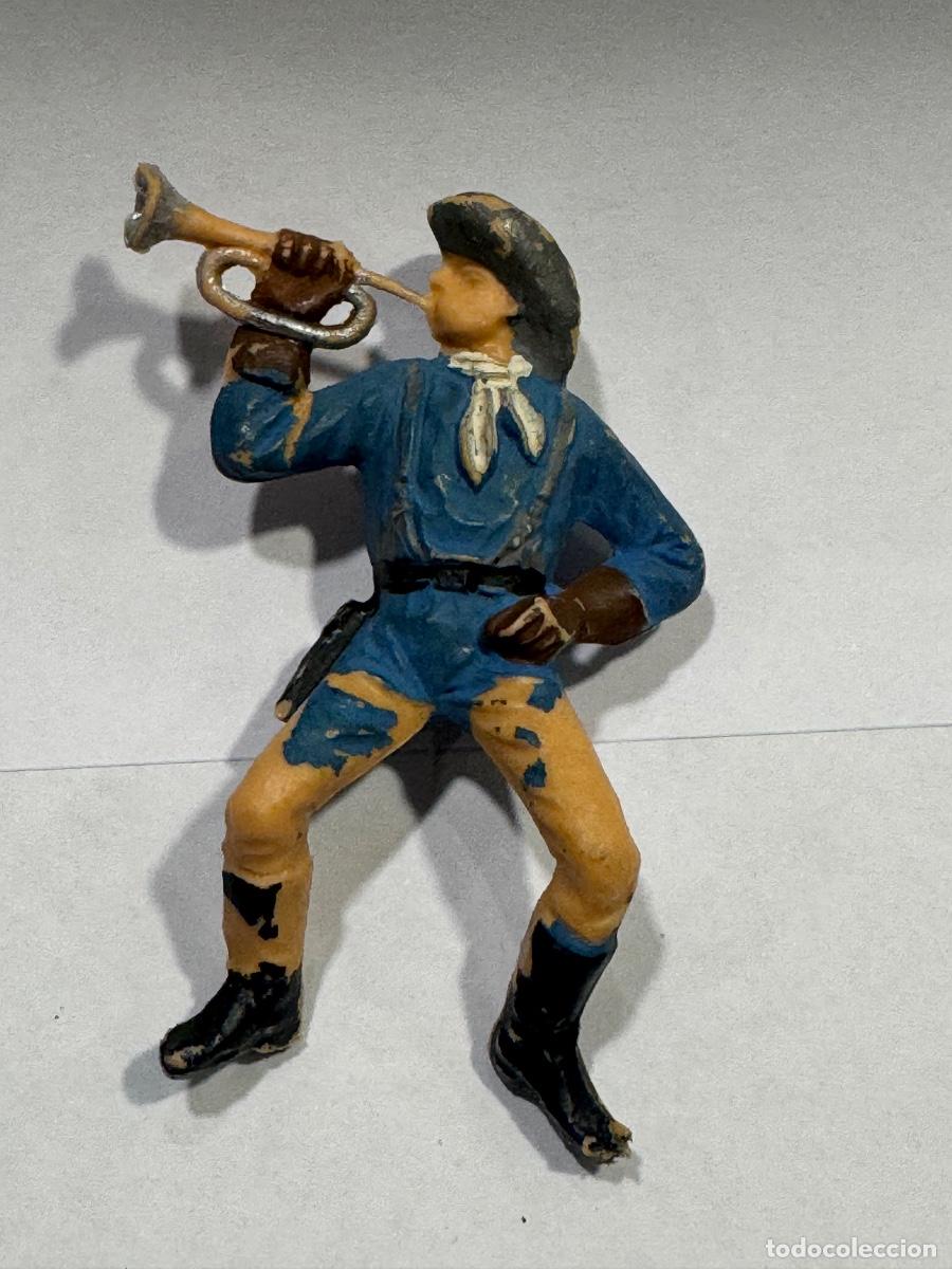 Figuras de goma y PVC: FIGURA S&Eacute;PTIMO CABALLER&Iacute;A ORIGINAL DE &Eacute;POCA (G)