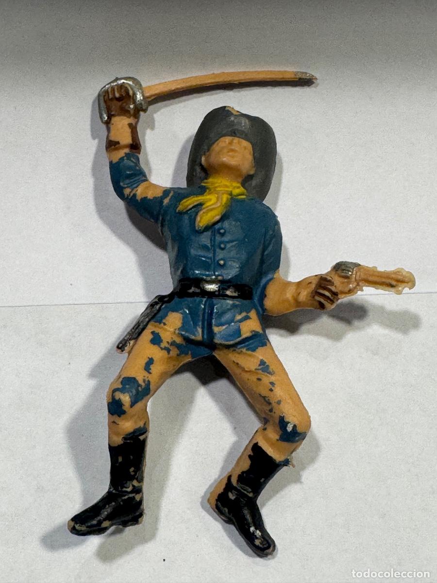 Figuras de goma y PVC: FIGURA S&Eacute;PTIMO CABALLER&Iacute;A ORIGINAL DE &Eacute;POCA (G)