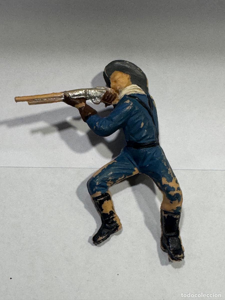 Figuras de goma y PVC: FIGURA S&Eacute;PTIMO CABALLER&Iacute;A ORIGINAL DE &Eacute;POCA (G)