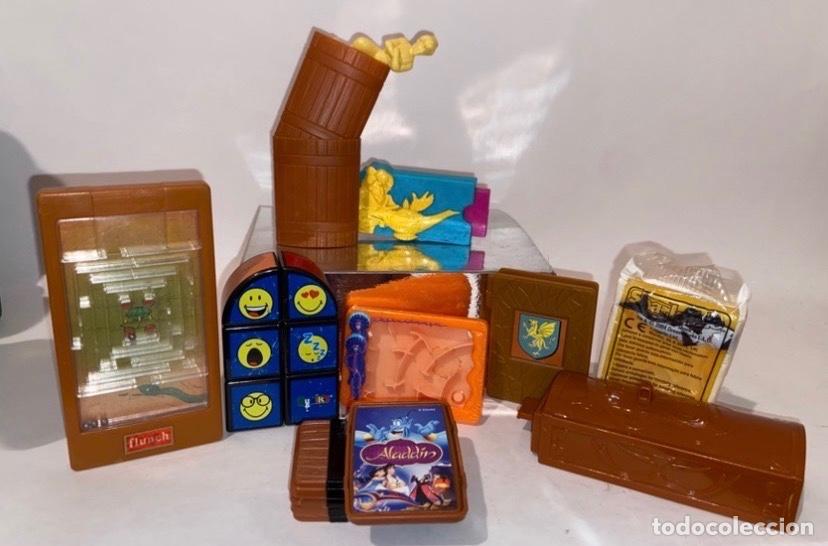 Figuras de goma y PVC: LOTE ANTIGUAS &ldquo; JUEGOS Y CAJAS &ldquo; DE INGENIO