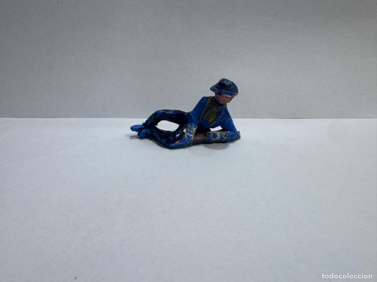Figuras de goma y PVC: FIGURA S&Eacute;PTIMO CABALLER&Iacute;A ORIGINAL DE &Eacute;POCA (G)