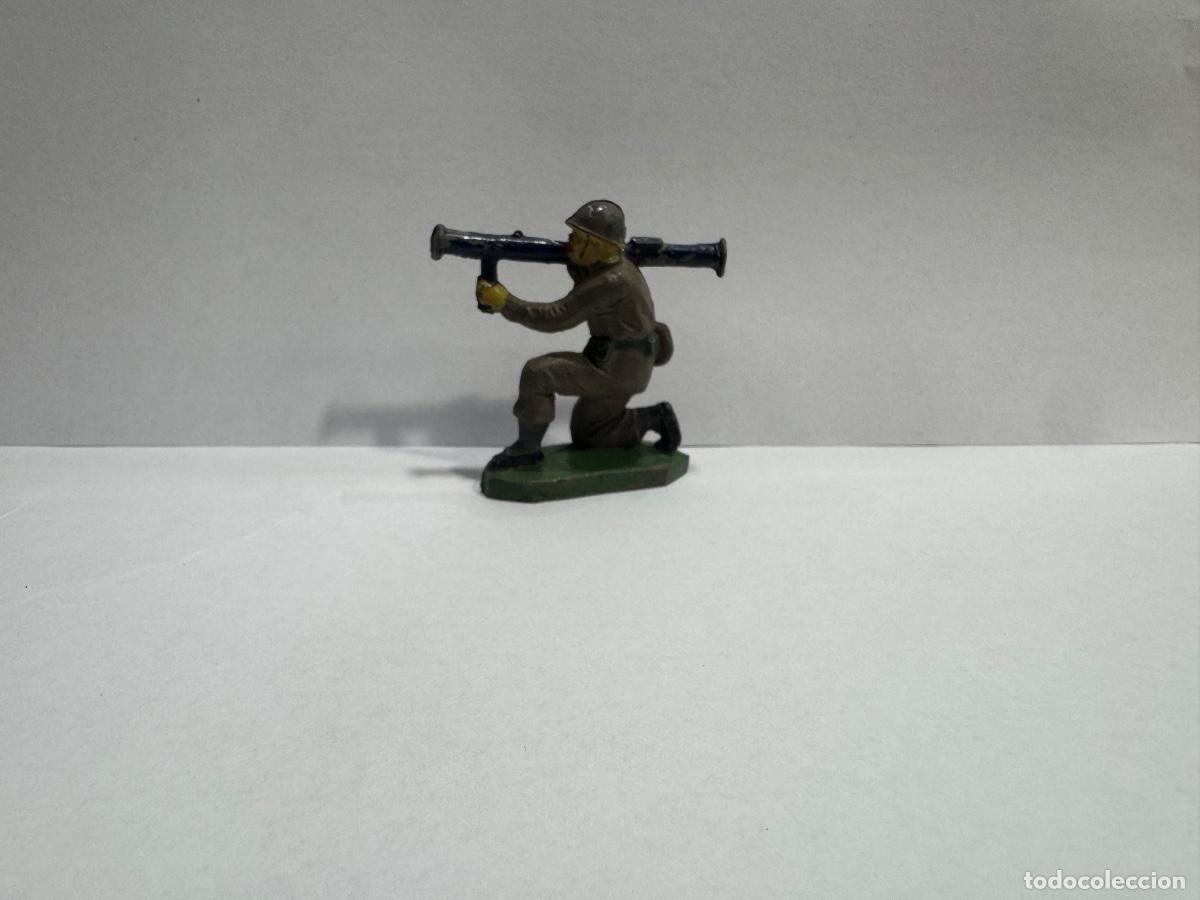 Figuras de goma y PVC: FIGURA SOLDADO AMERICANO ORIGINAL DE &Eacute;POCA (G)