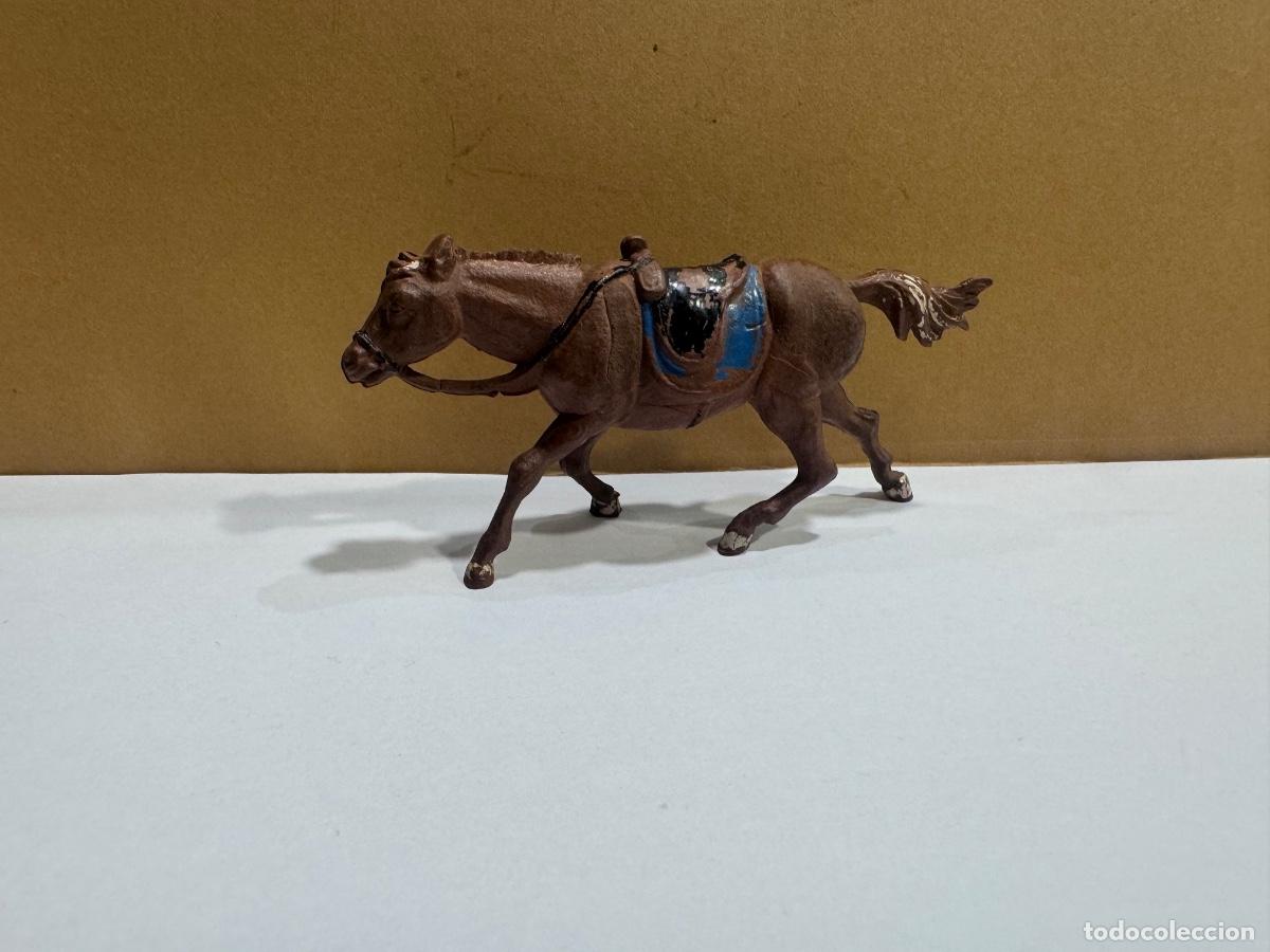 Figuras de goma y PVC: REAMSA ALL&Aacute; EN EL RANCHO GRANDE CABALLO -ORIGINAL DE &Eacute;POCA (G)
