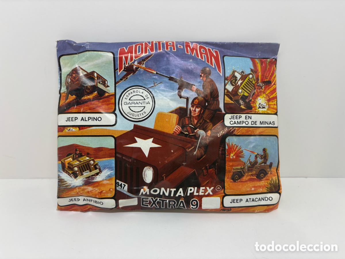 Figuras de goma y PVC: MONTA-MAN MONTAPLEX EXTRA 9