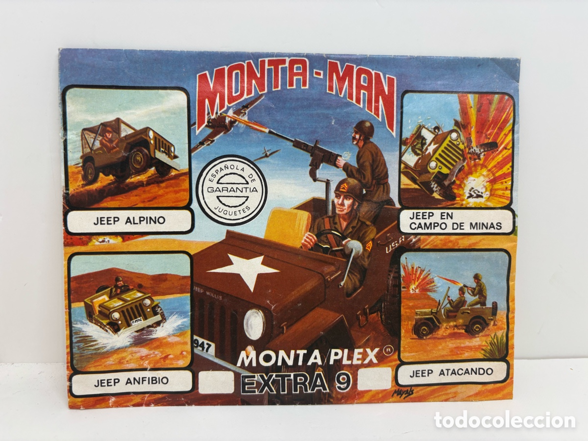 Figuras de goma y PVC: MONTA-MAN MONTAPLEX EXTRA 9 - Foto 2