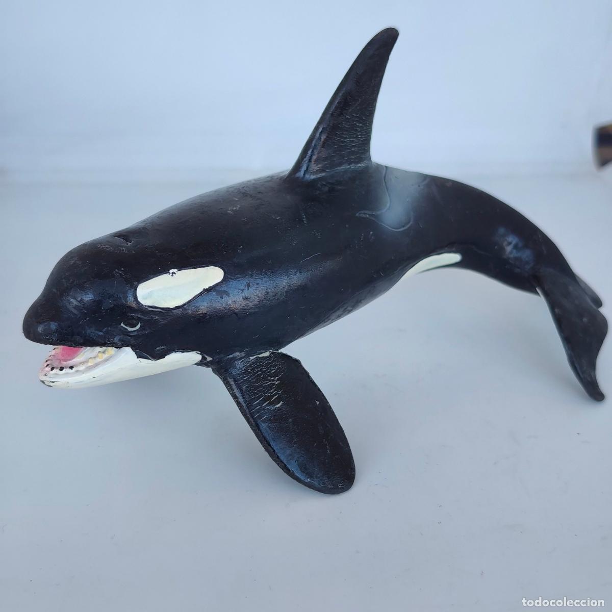 Figuras de goma y PVC: ORCA DE PVC BULLYLAND - GERMANY - Foto 1