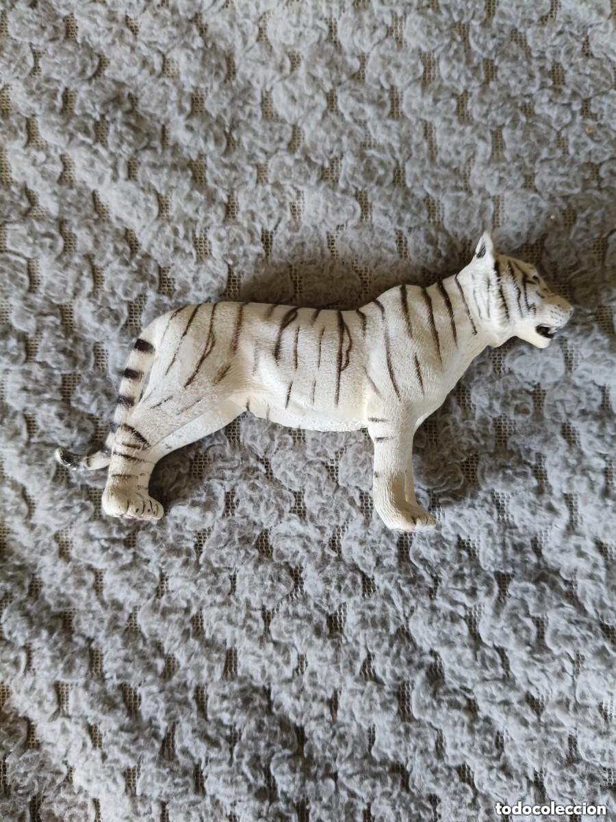 Figuras de Borracha e PVC: Animales Schleich- Tigre Blanco