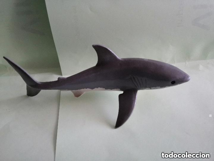 Figurines en Caoutchouc et PVC: ANIMALES SCHLEICH - TIBURON BLANCO A&Ntilde;O 2012