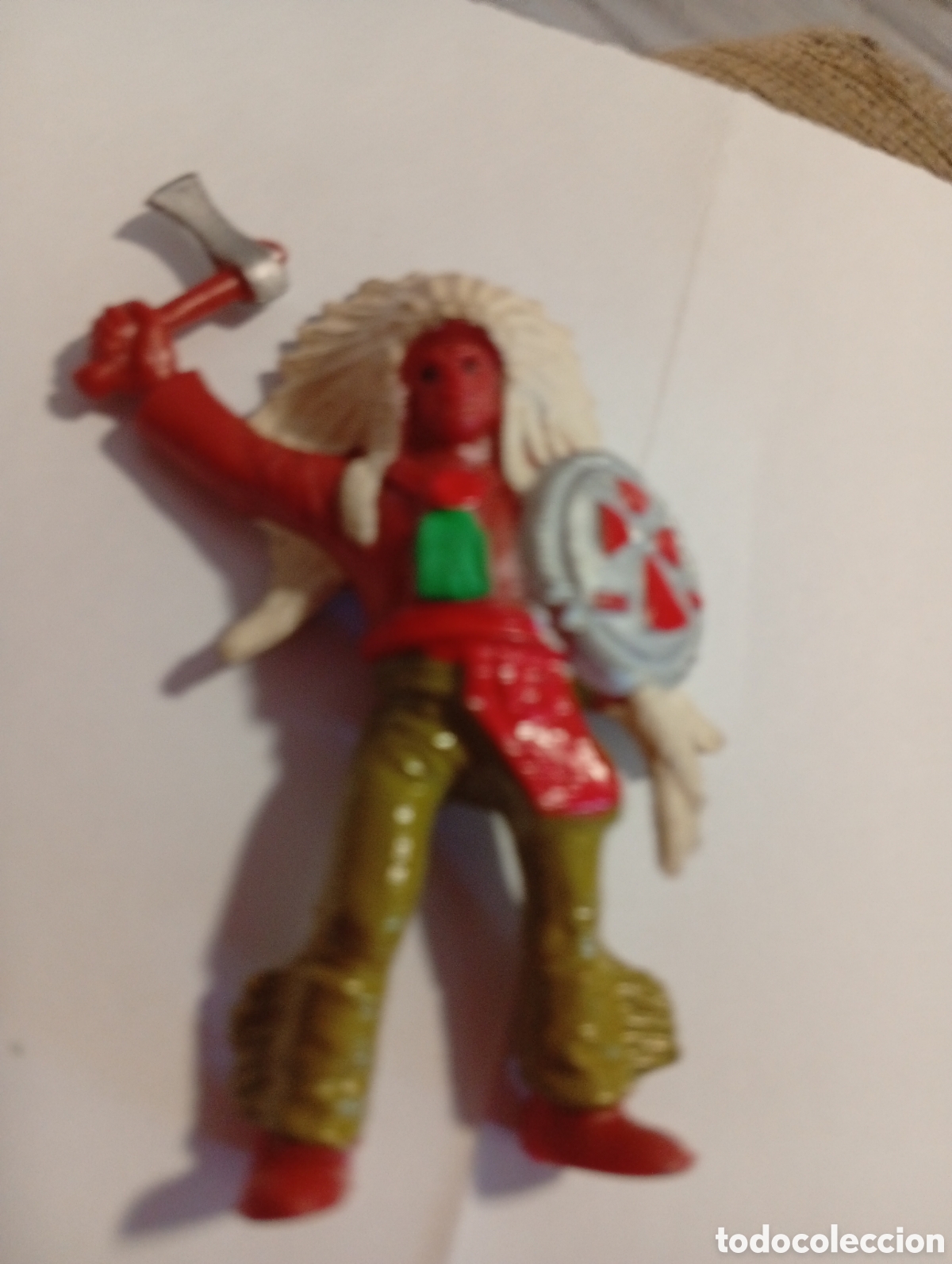 Figuras de goma y PVC: Figura indio comansi