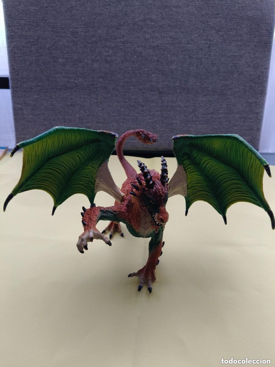 Figuras de Borracha e PVC: Animales Schleich- Colecci&oacute;n Schleich Drag&oacute;n Cazador (model 70560) de la l&iacute;nea Eldrador