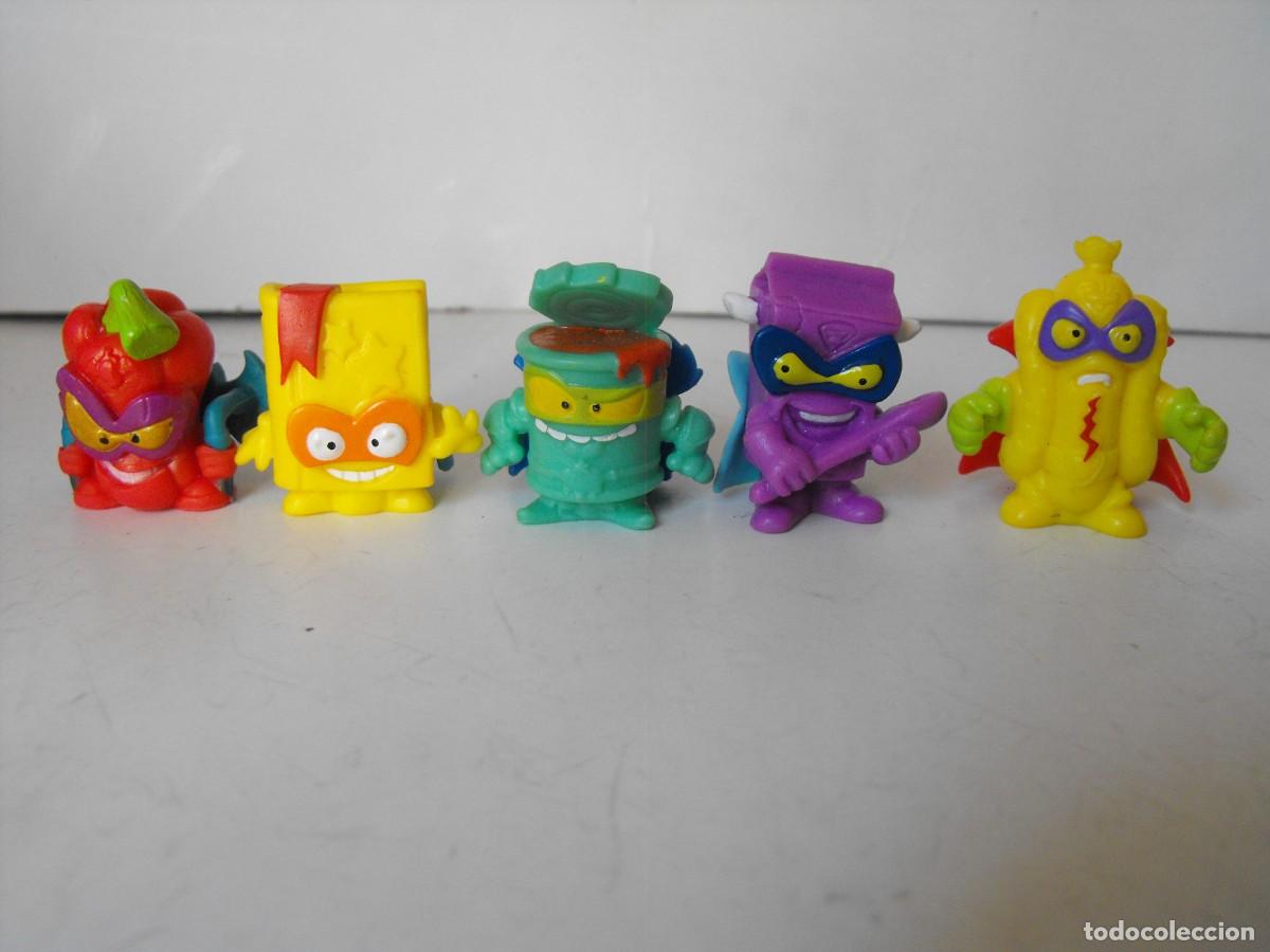 Figuras de goma y PVC: SUPER THINGS. MAGICBOX. Lote de 5 figuras. N&ordm; 10
