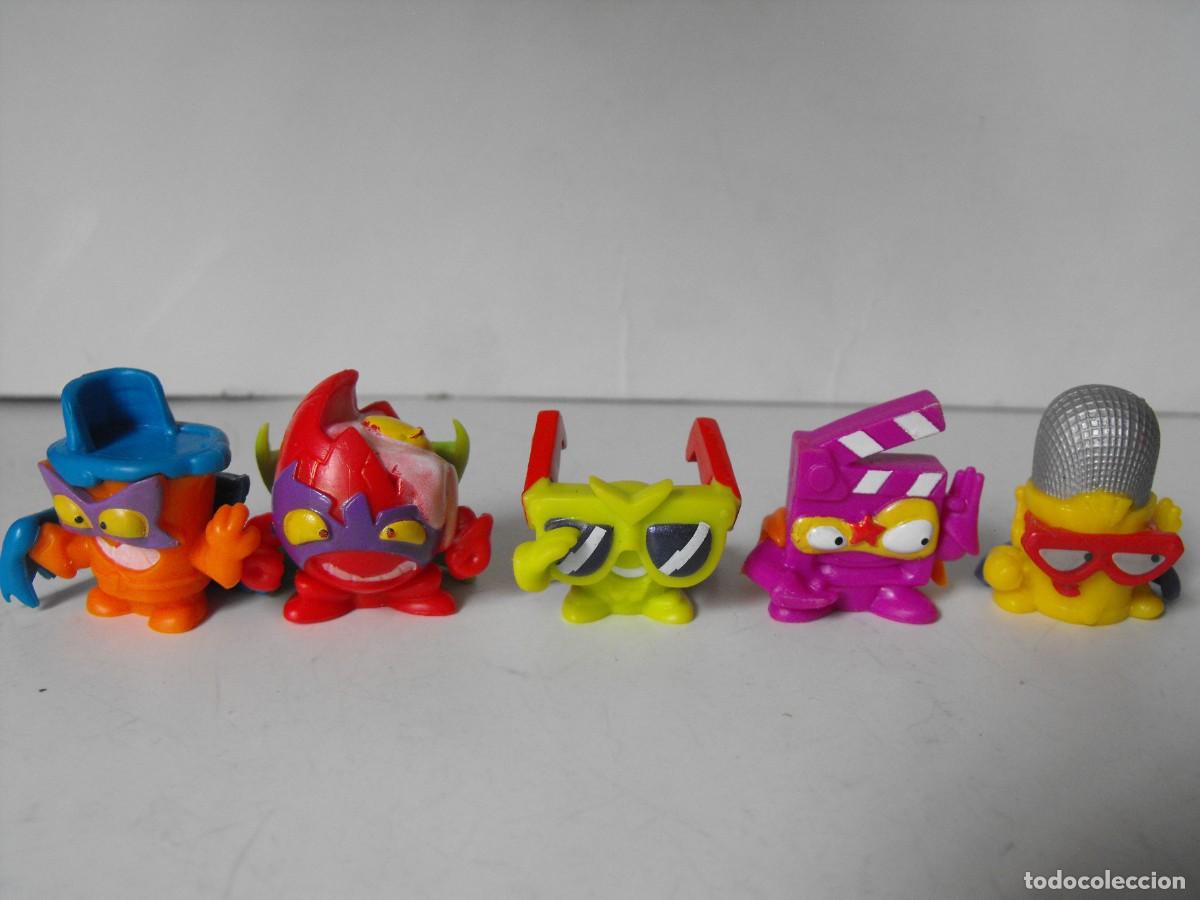 Gummi- und PVC-Figuren: SUPER THINGS. MAGICBOX. Lote de 5 figuras. N&ordm; 11